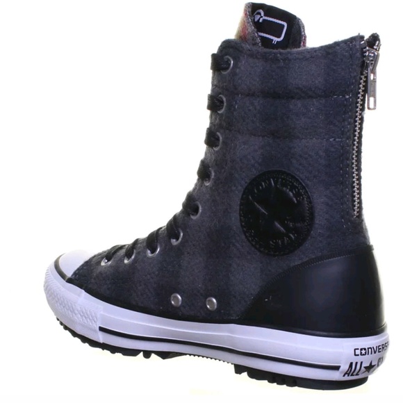 Brand New! Chuck Taylor Woolrich Hi Top Shoe - Picture 4 of 7